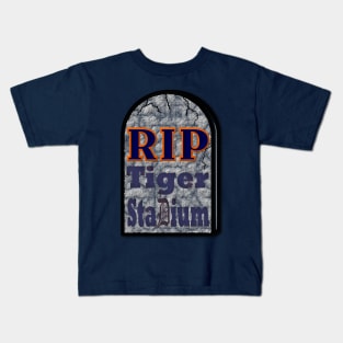 RIP Tiger Stadium Kids T-Shirt